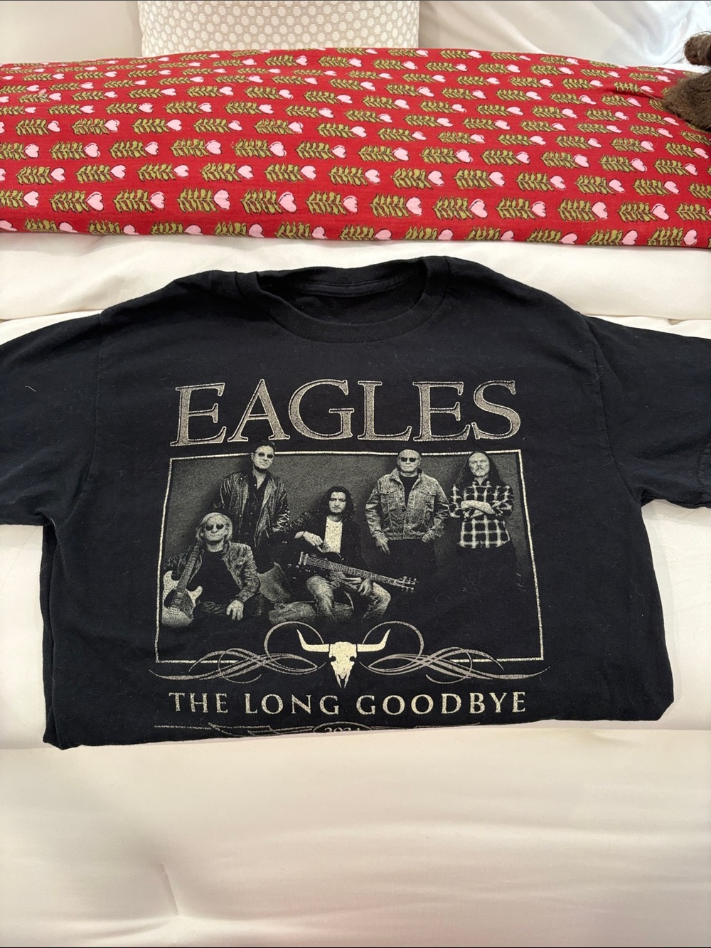 Eagles 'The Long Goodbye' Graphic Tee - Black